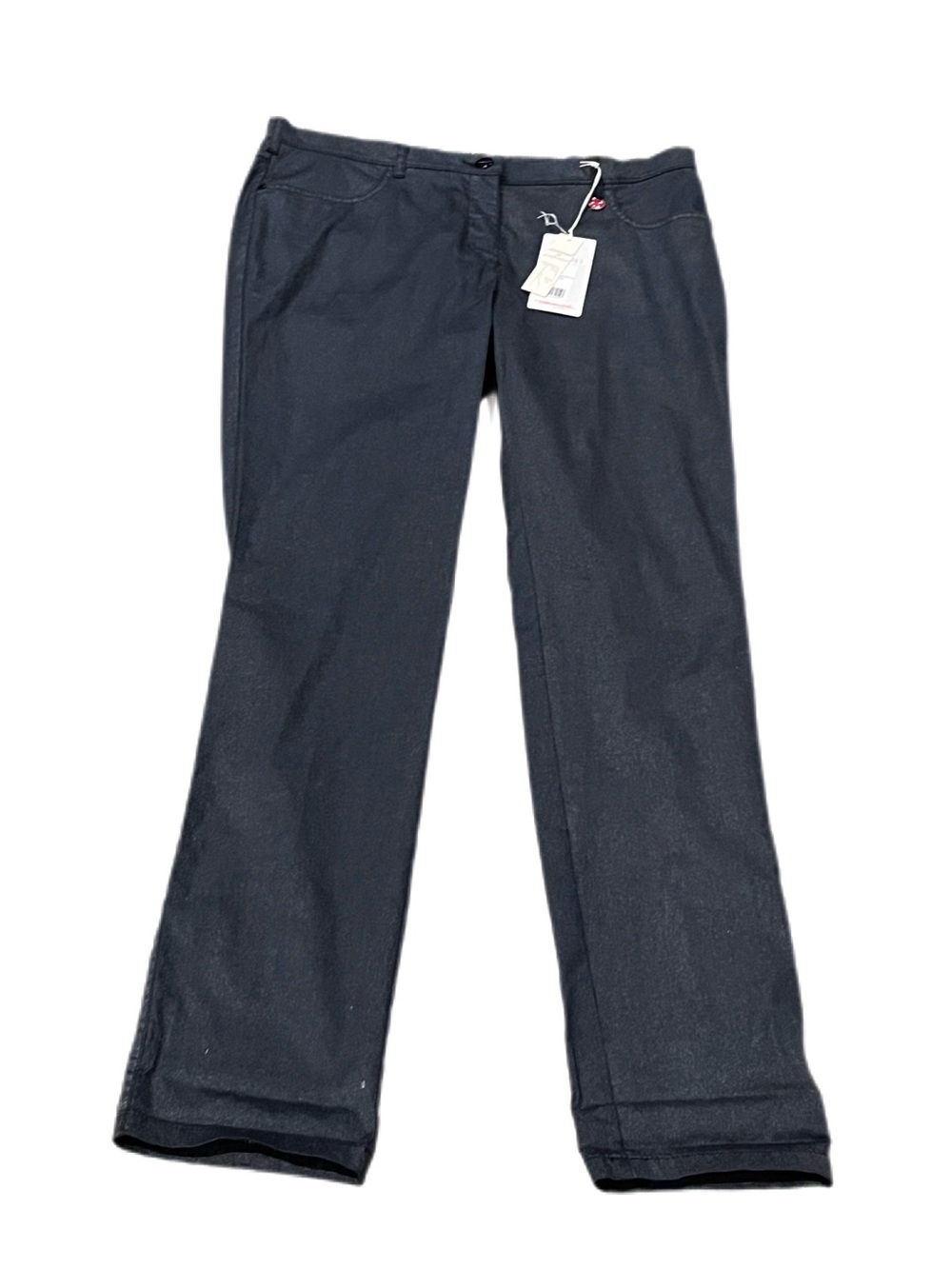 German Brand Relaxed By Toni My Best Friend Jeans in Pearlized Indigo Blue - NWT